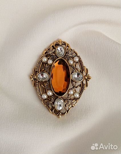 Брошь США винтажная