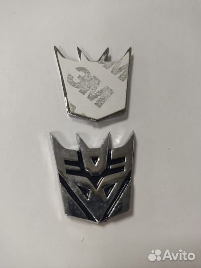 Эмблема Шильдик Десептикон 3 см