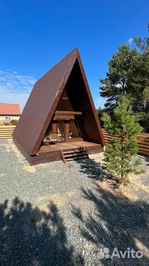 База отдыха, Глемпинг, A-frame, арендный бизнес