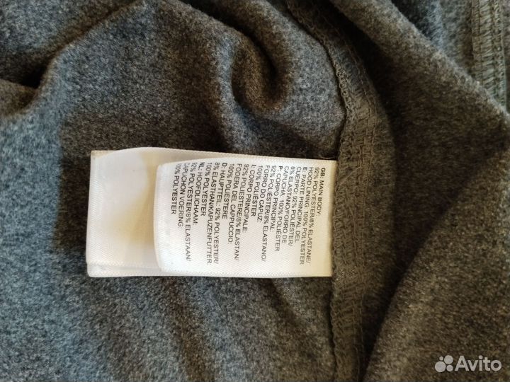 Толстовка the north face, тонкий теплый флис 48 р