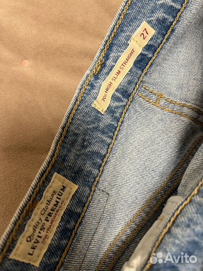 Джинсы levis w27 L29 женские, оригинал