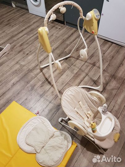 Детские электронные качели шезлонг Франция