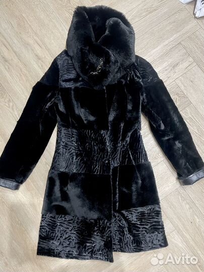 Шуба каракуль/мутон пр-во Италия