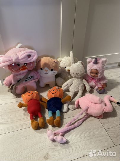 Мягкие игрушки пакетом