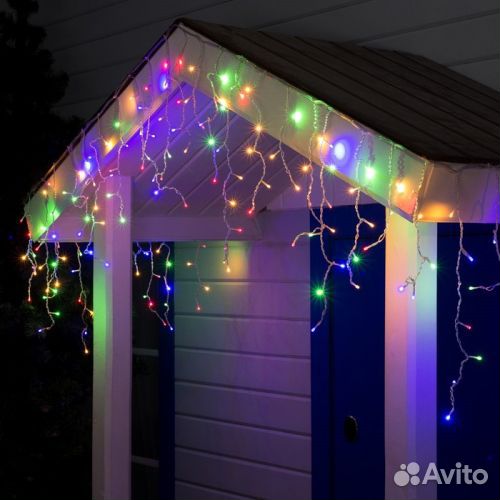 Гирлянда уличная бахрома