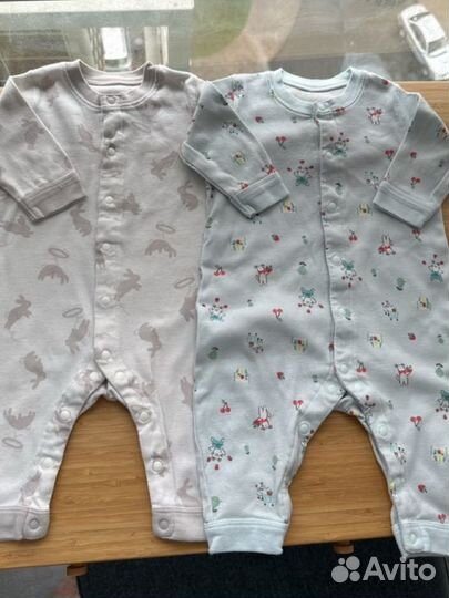 Комбинезон слипы uniqlo 62-68