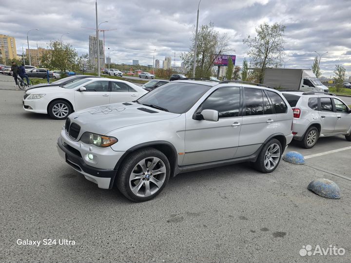 BMW X5 4.8 AT, 2004, 328 000 км