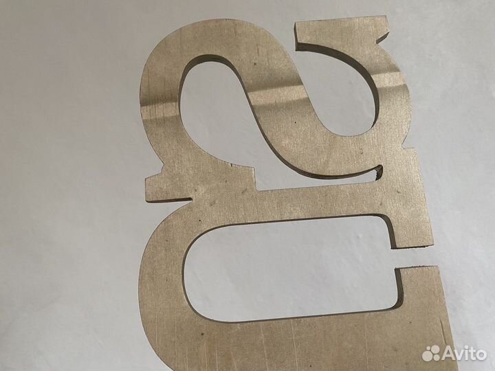 Надпись деревянная Circus