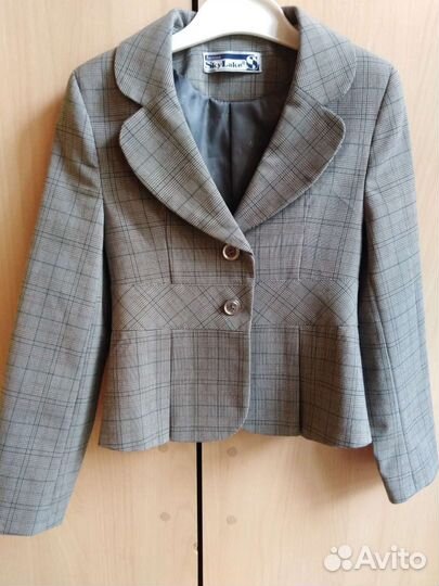 Жакет в школу и не только для девочки рост 122-128