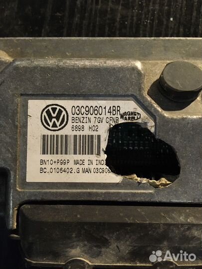 Volkswagen polo Блок электронный