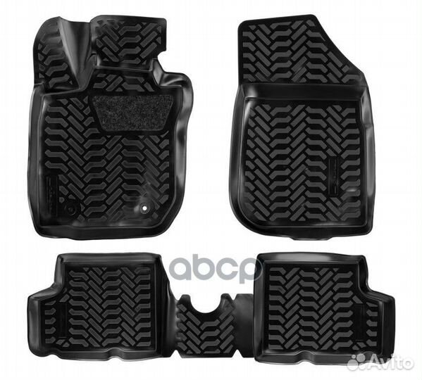 Ковры для Renault Duster 2WD (1115), 4 штвыс