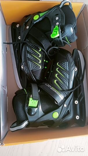 Коньки детские раздвижные 33 36