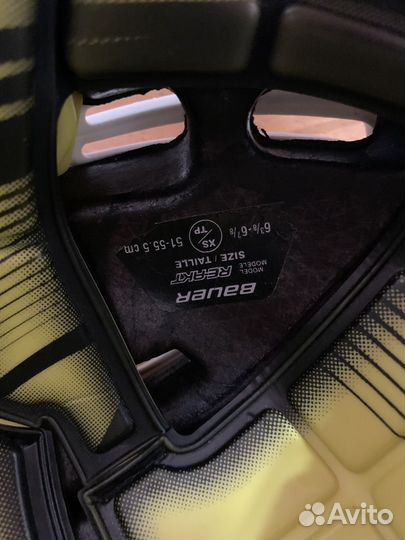 Шлем хоккейный bauer re akt