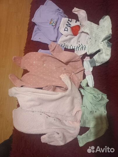 Детская одежда для новорожденных девочек