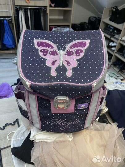 Школьный рюкзак девочки, отдам за шоколадку