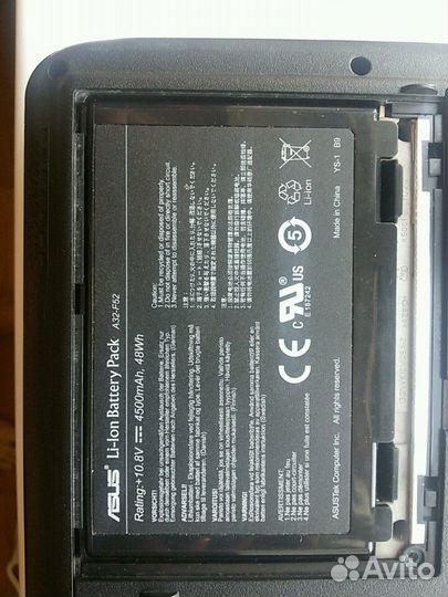 Asus k40ab на запчасти