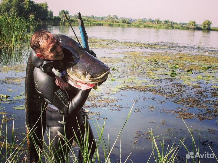 Подводная охота на Волге - Самара