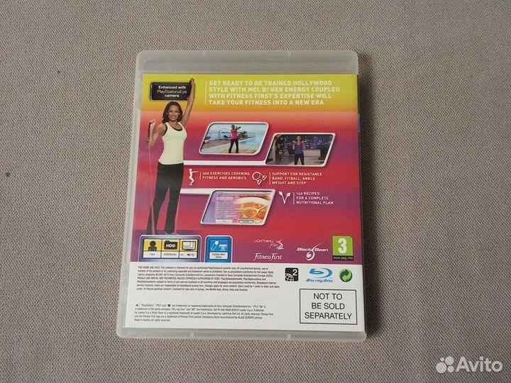 Видеоигра Gel Fit With Mel B See для PS3