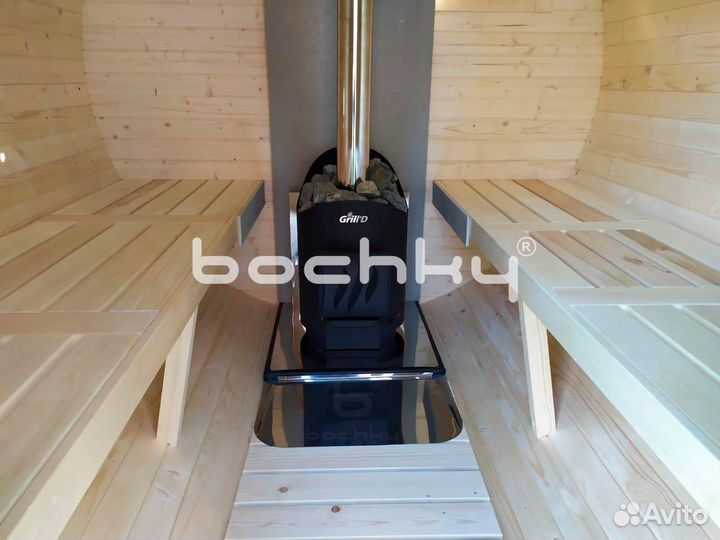 Баня 2х2,58 метра круглая от производителя