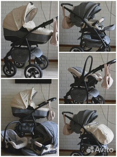 Коляска adamex 3 в 1