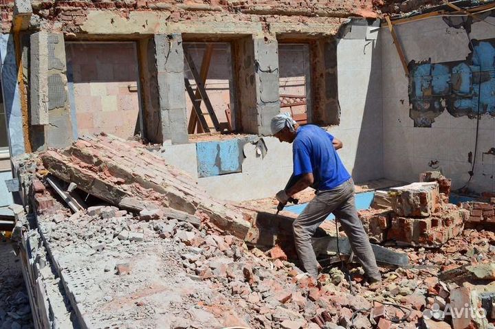 Алмазная резка проемов, демонтаж, отверстия