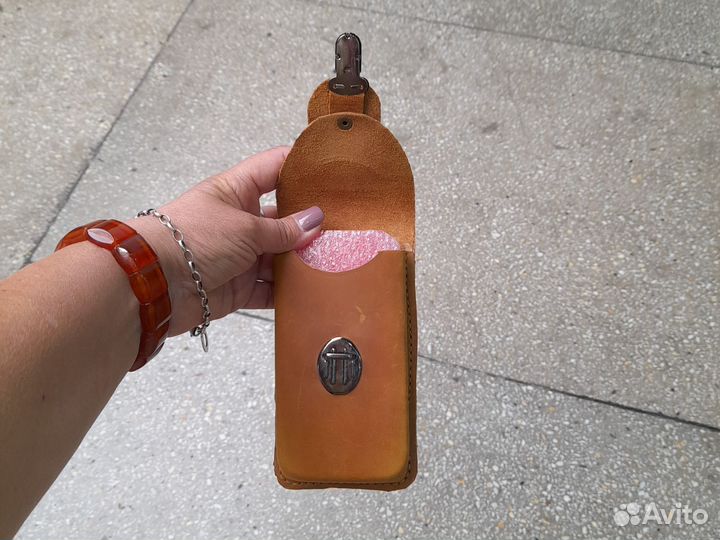 Чехол для телефона,натуральная кожа