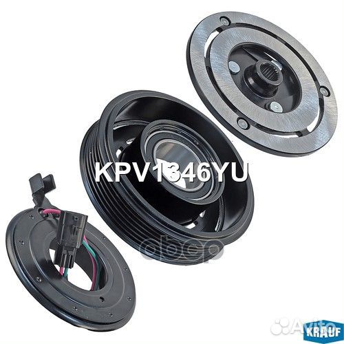 Шкив nissan компрессора кондиционера в сборе