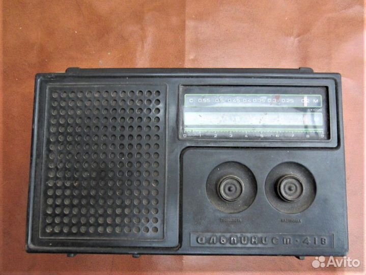 Радиоприёмник Альпинист 418 Олимпиада-80