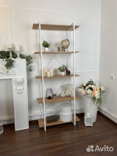 Полки стеллажи для цветов