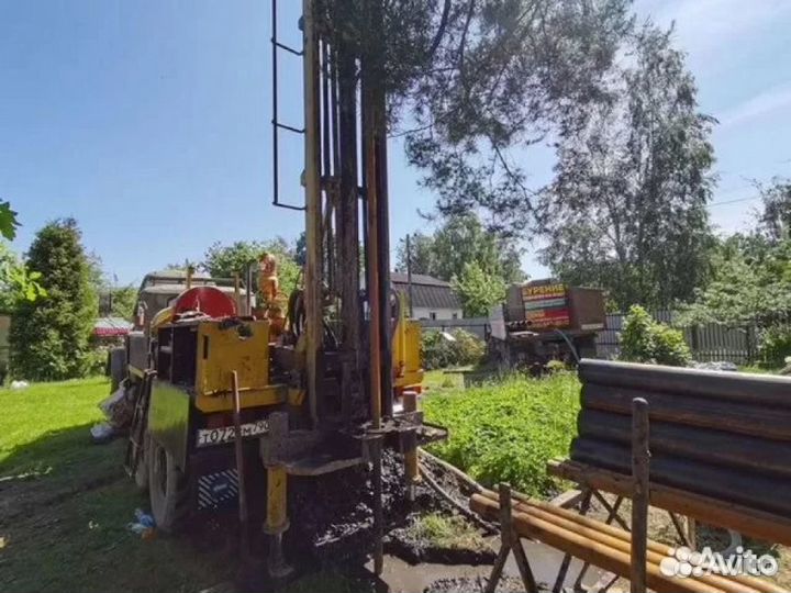 Бурение скважин на воду под ключ. Постоплата