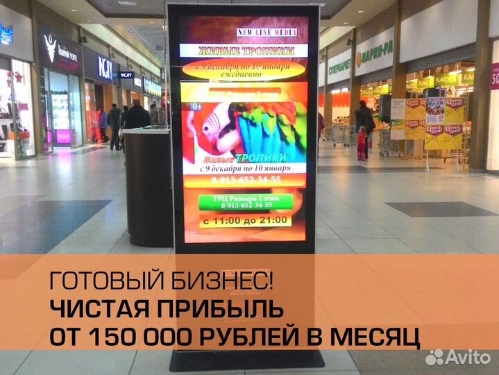 Готовый бизнес на led-штендерах