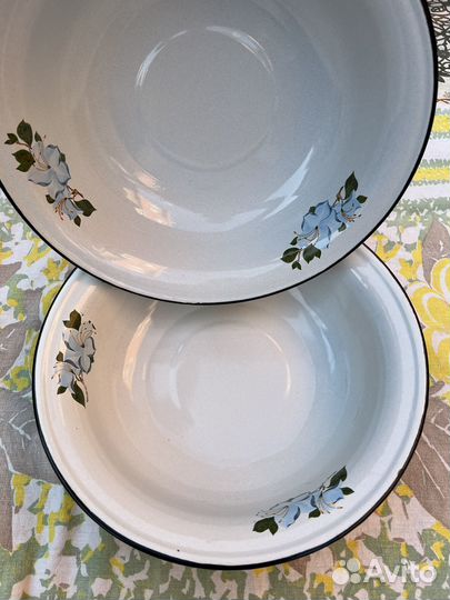 Эмалированный таз «Магнолия»