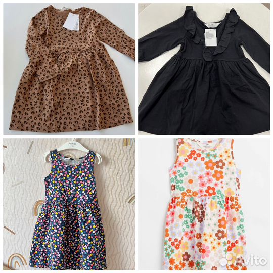 Платье новое HM 98/104 И 110/116