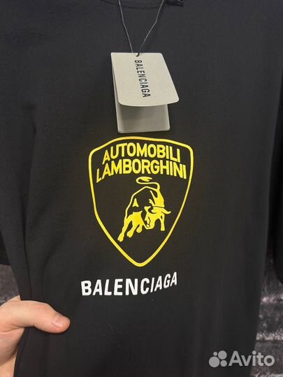 Футболка Balenciaga Lamborghini