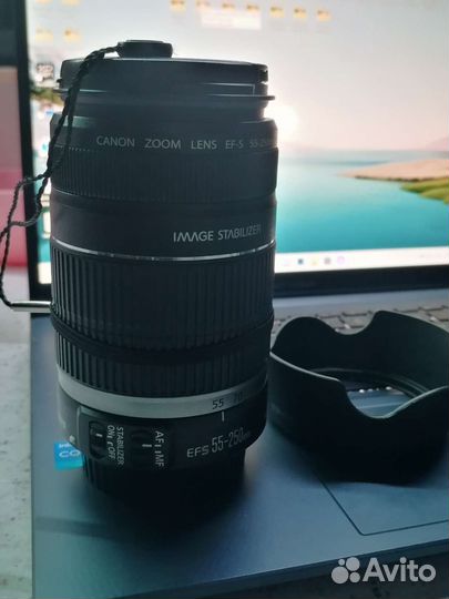 Объектив Canon ef-s 55-250 mm