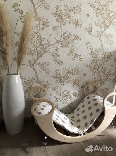 Развивающая горка-качель для малыша