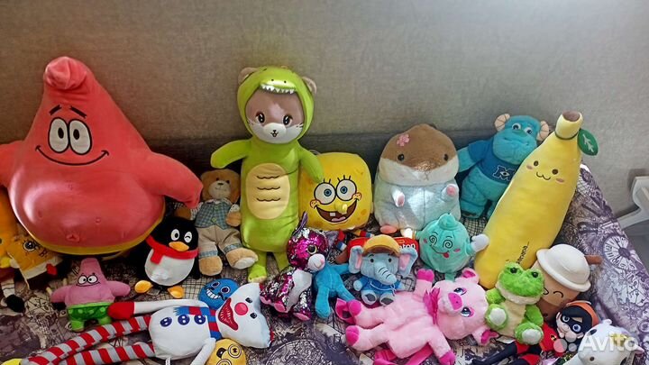 Игрушки мягкие