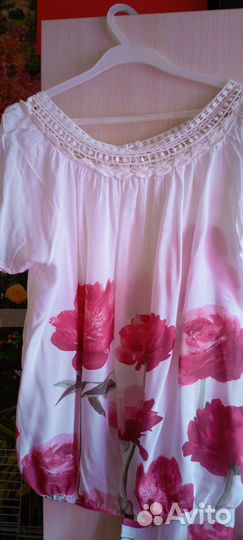 Натуральный женский летний костюм 50 р