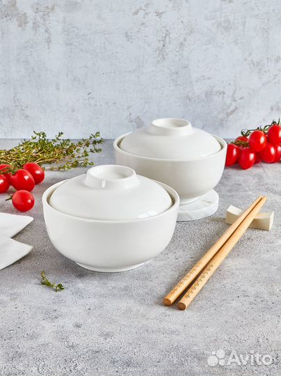 Мисосупница с крышкой 350 мл, P.L. Proff Cuisine