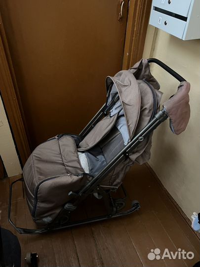 Коляска санки