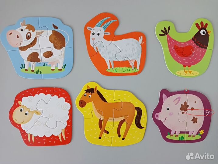 Пазл Dodo 6 в 1