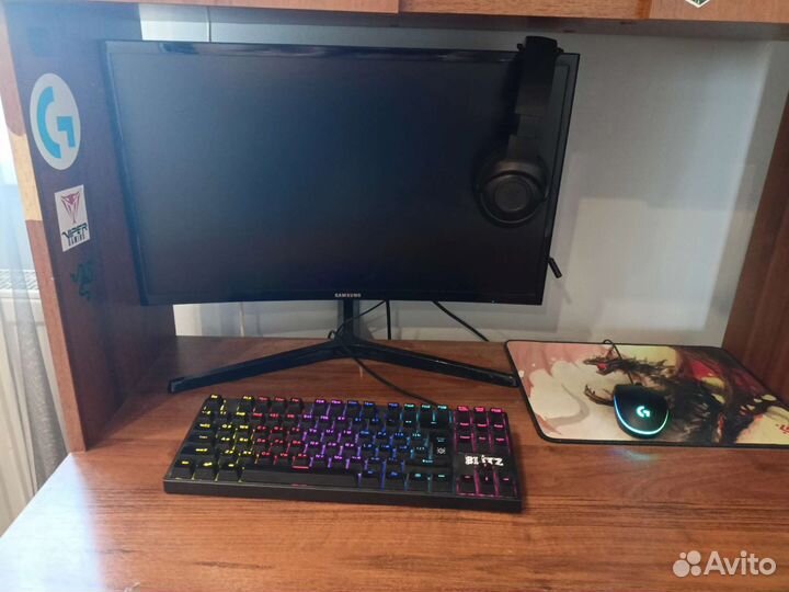 Компьютер игровой с монитором