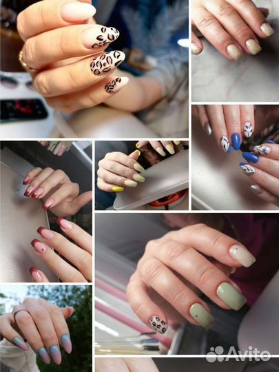 Наращивание ногтей. Маникюр