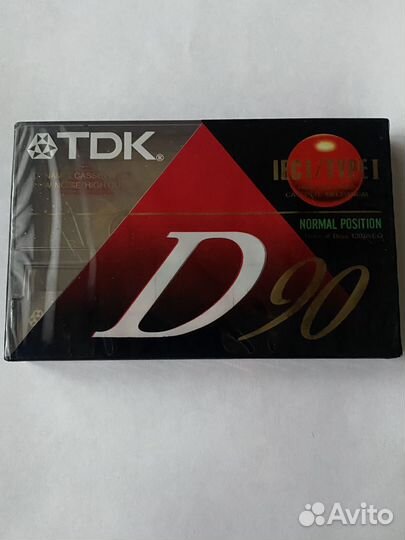 Аудиокассеты Tdk D60 и D90