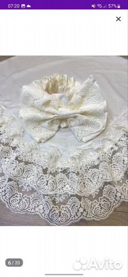 Кружевной уголок на выписку