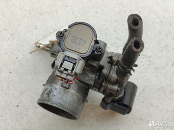 Заслонка дроссельная Toyota Echo NCP10 1nzfe