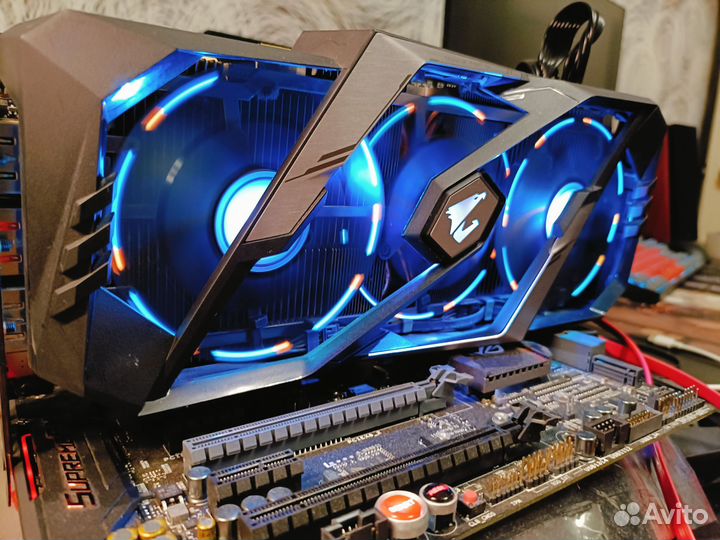 Видеокарта RTX 2070 super Gigabyte Aorus