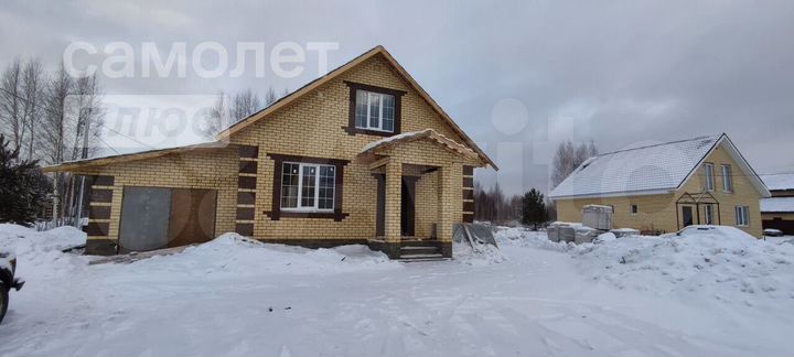 Дом 140 м² на участке 12 сот.