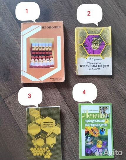 Книги о продуктах пчеловодства