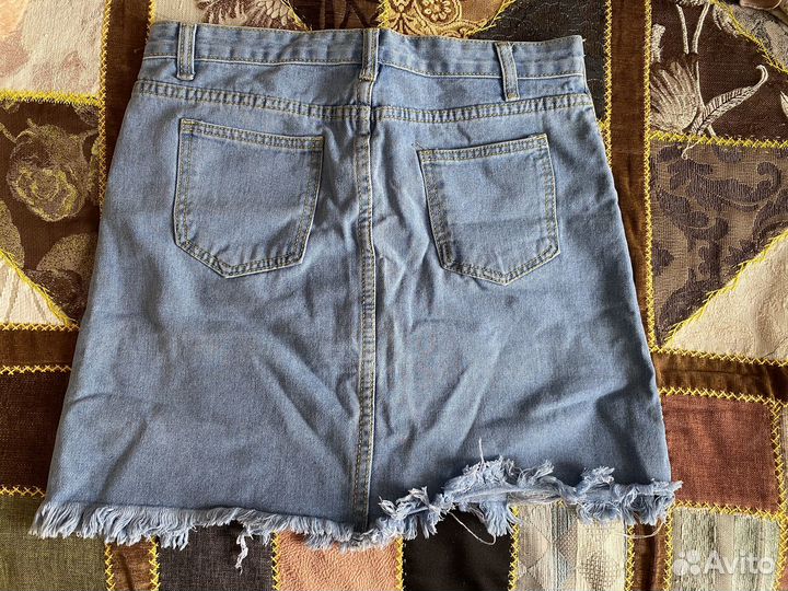 Юбка джинсовая